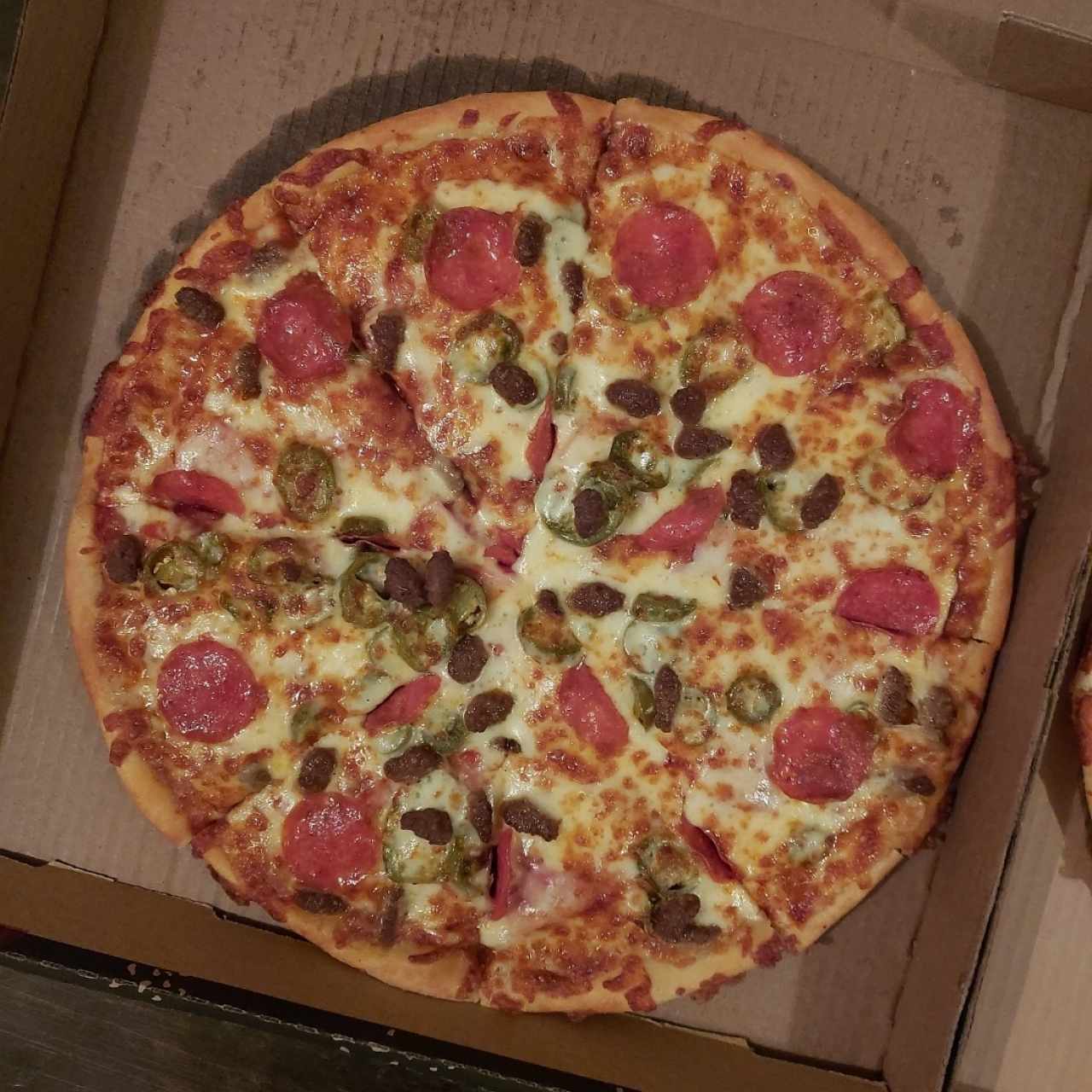 Hot pizza