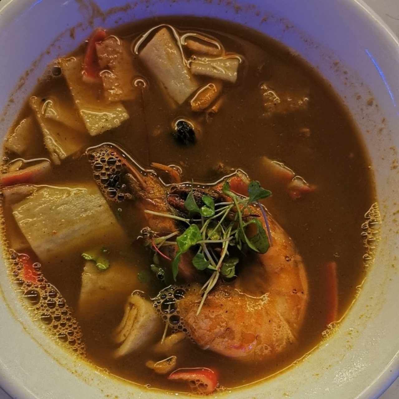 Sopas - Crema de marisco