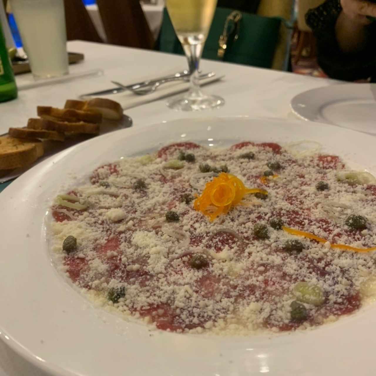 carpaccio de lomito 