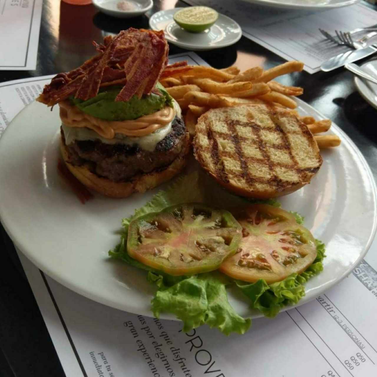 hamburguesa chipotle