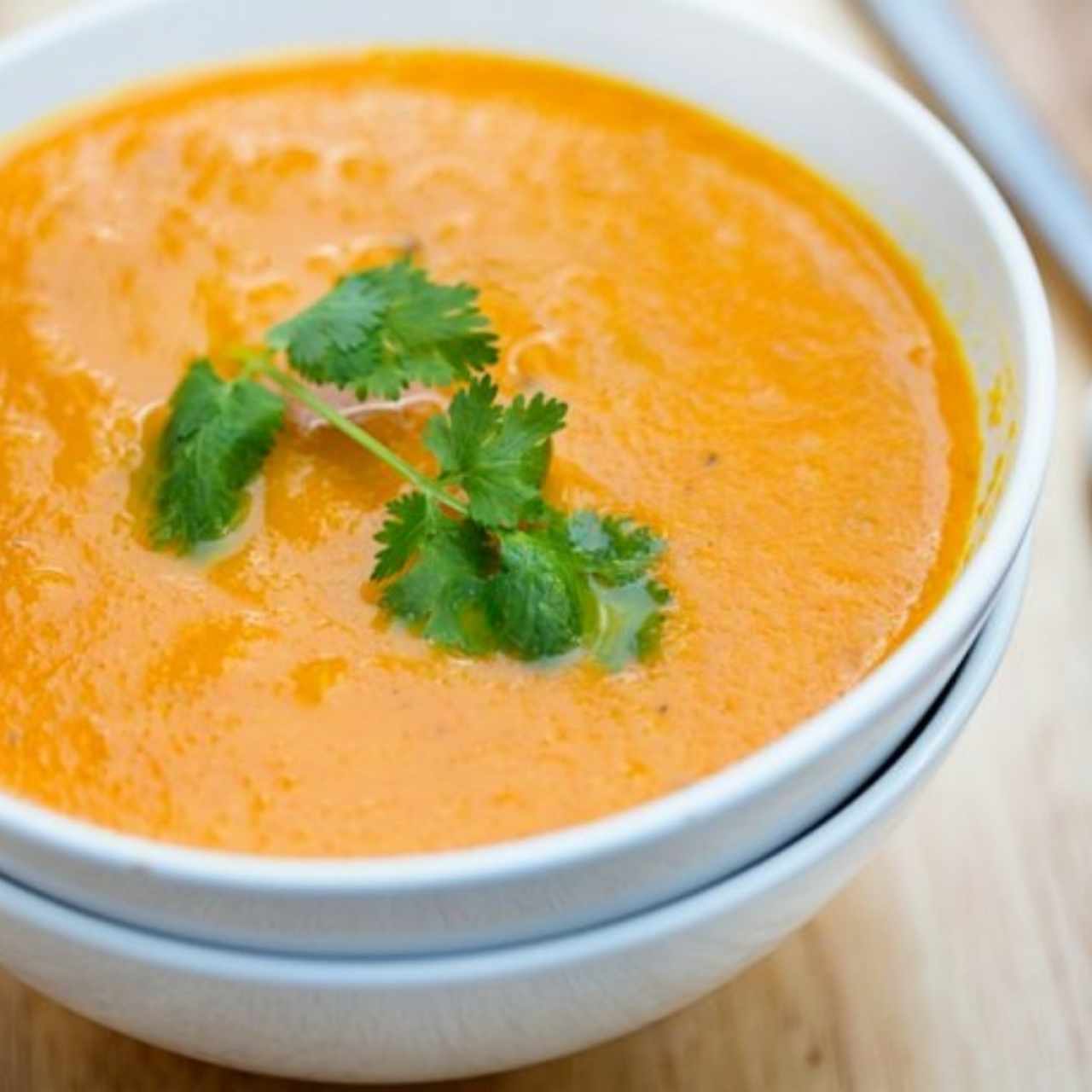 Sopas - Crema de camarones