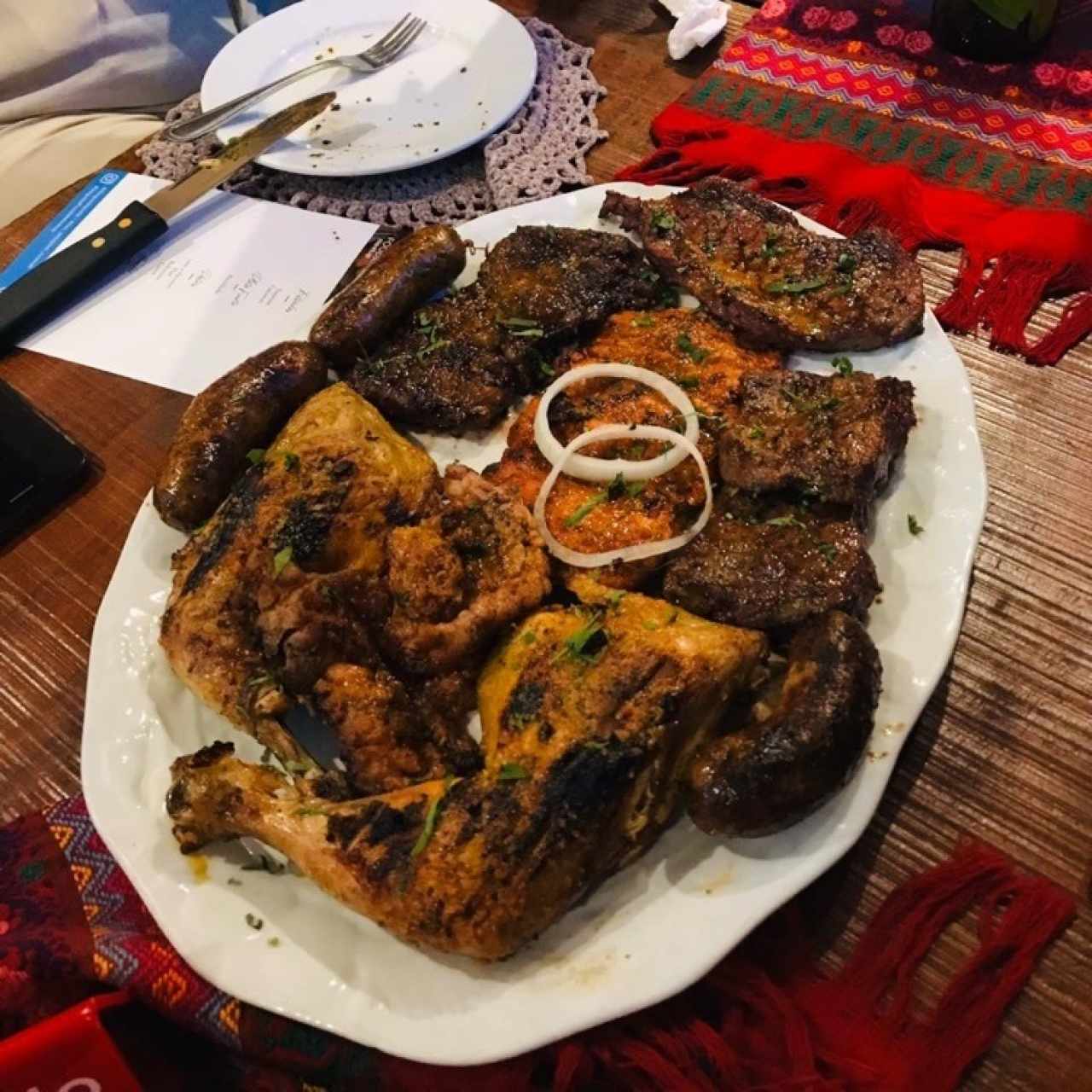 Parrillada para chuparse los dedos 🥰