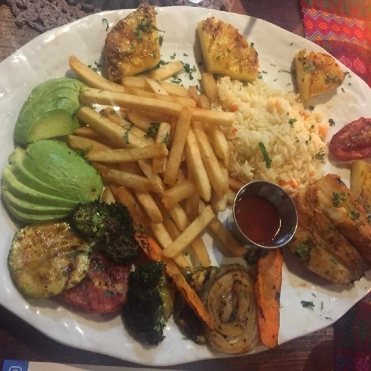 parrillada - acompañamiento 