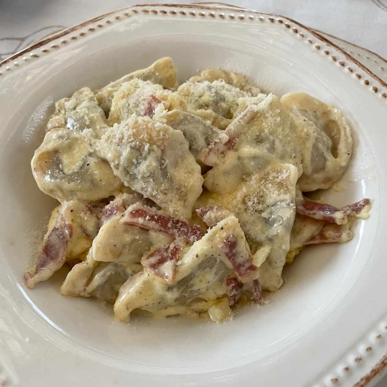 Mezzelune di funghi porcini