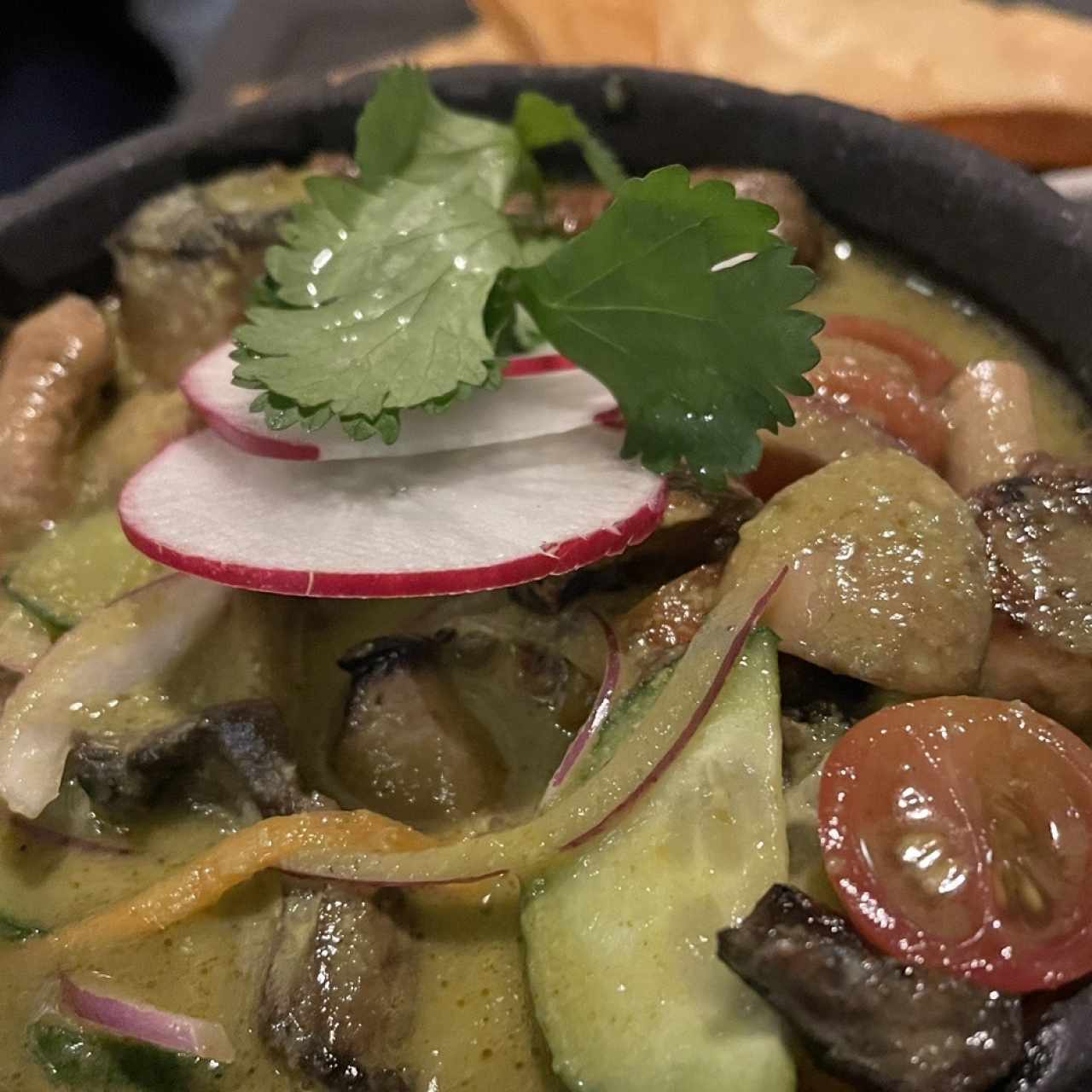 Ceviche de hongos