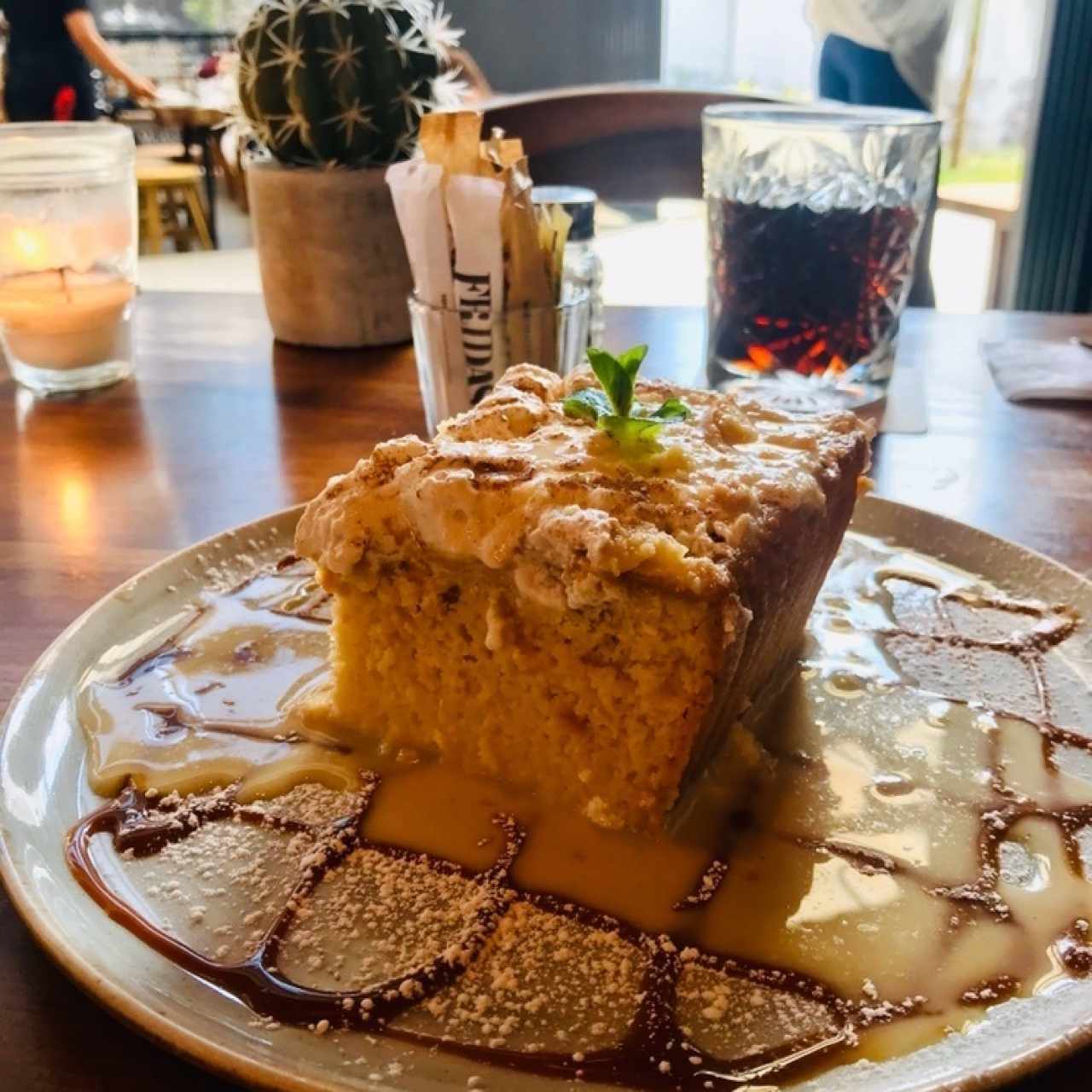 Tres leches realmente delicioso