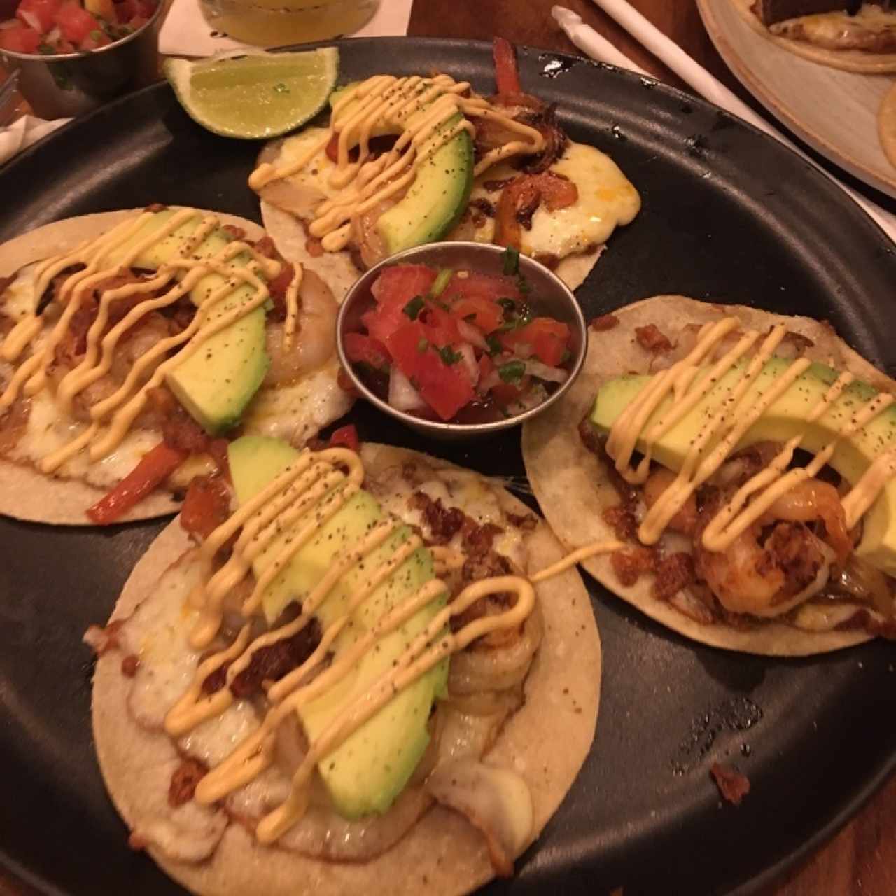 tacos de camaron