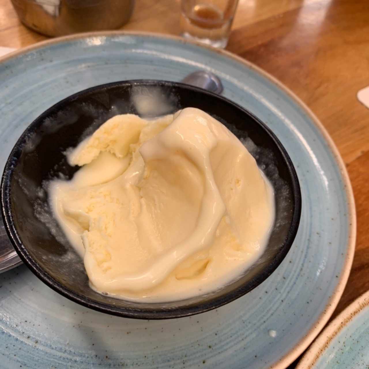 Helado vainilla