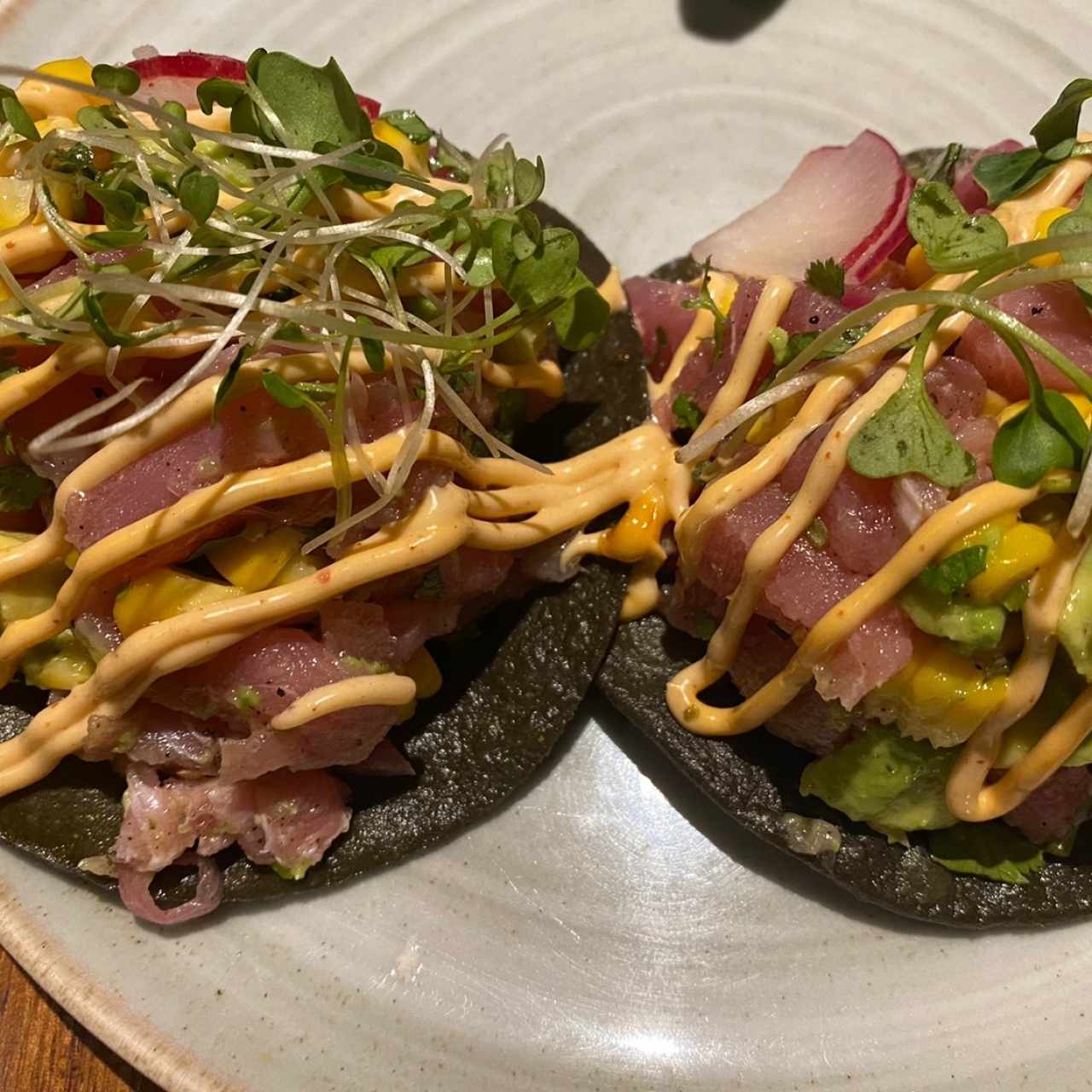 Tuna Tostadas