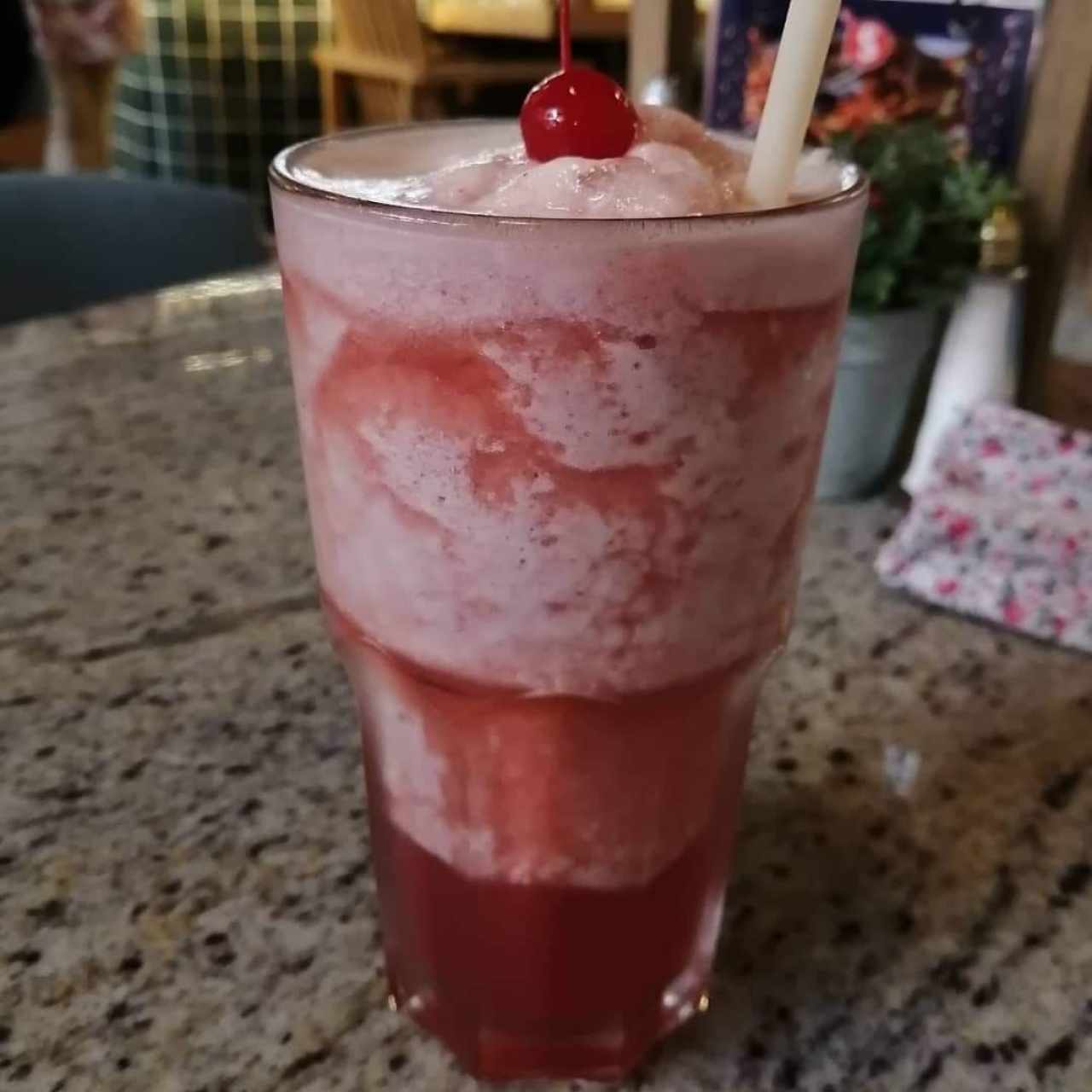 Smoothie de fresa 