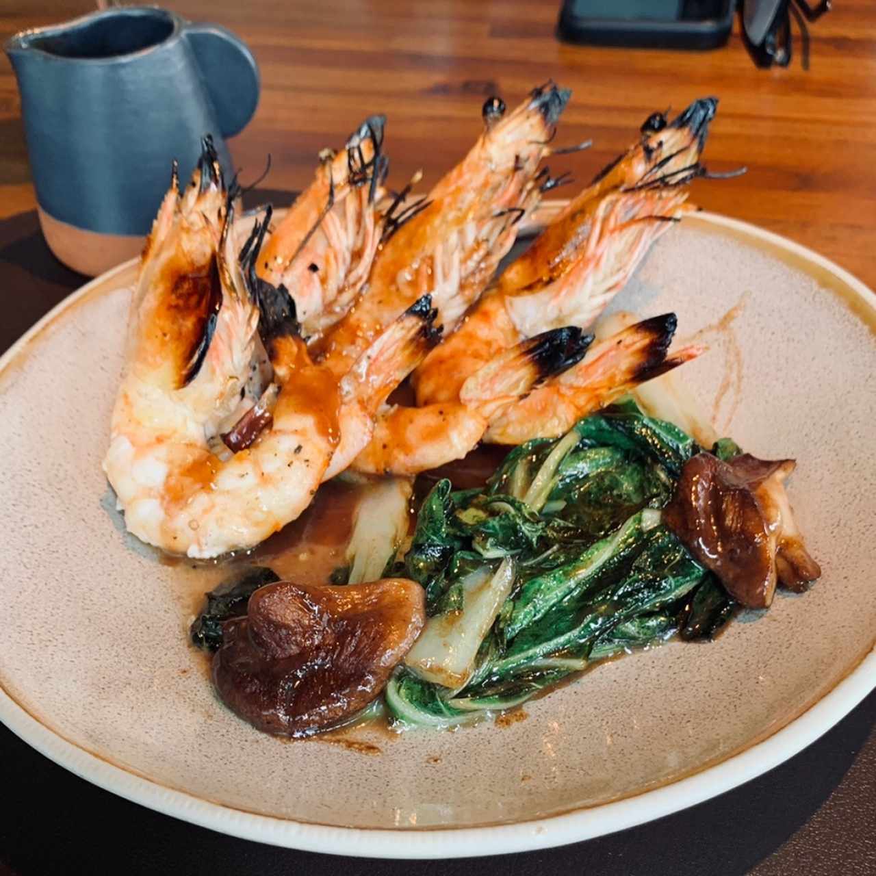 camarones al josper 