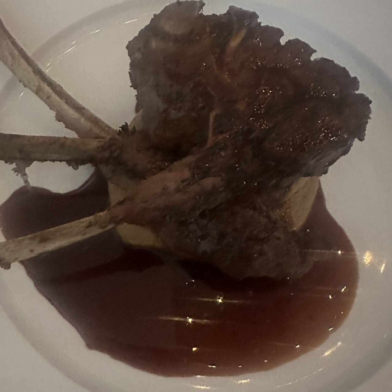 Costilas de cordero 