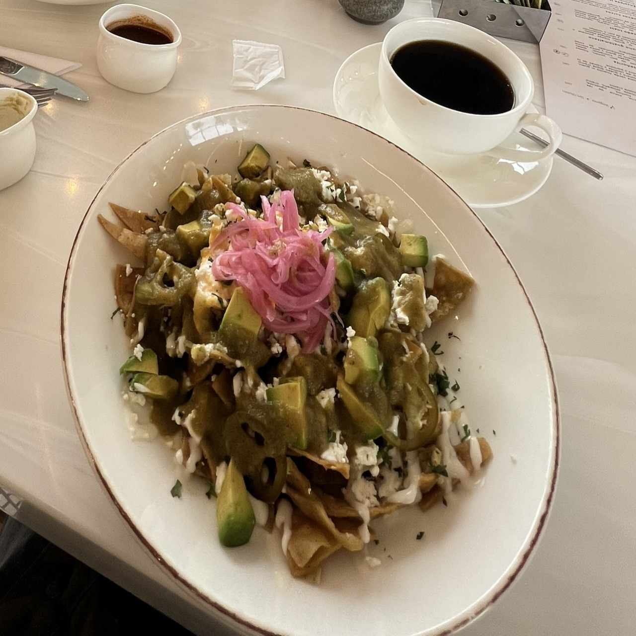 Chilaquiles poblanos
