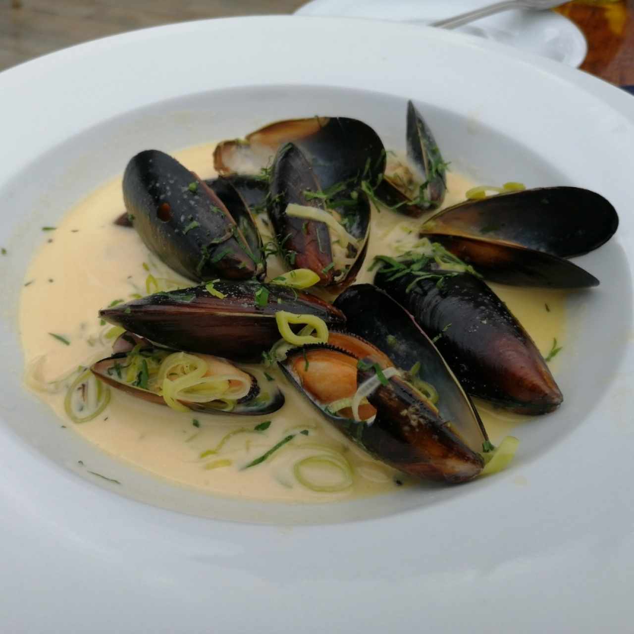 Mejillones al vino
