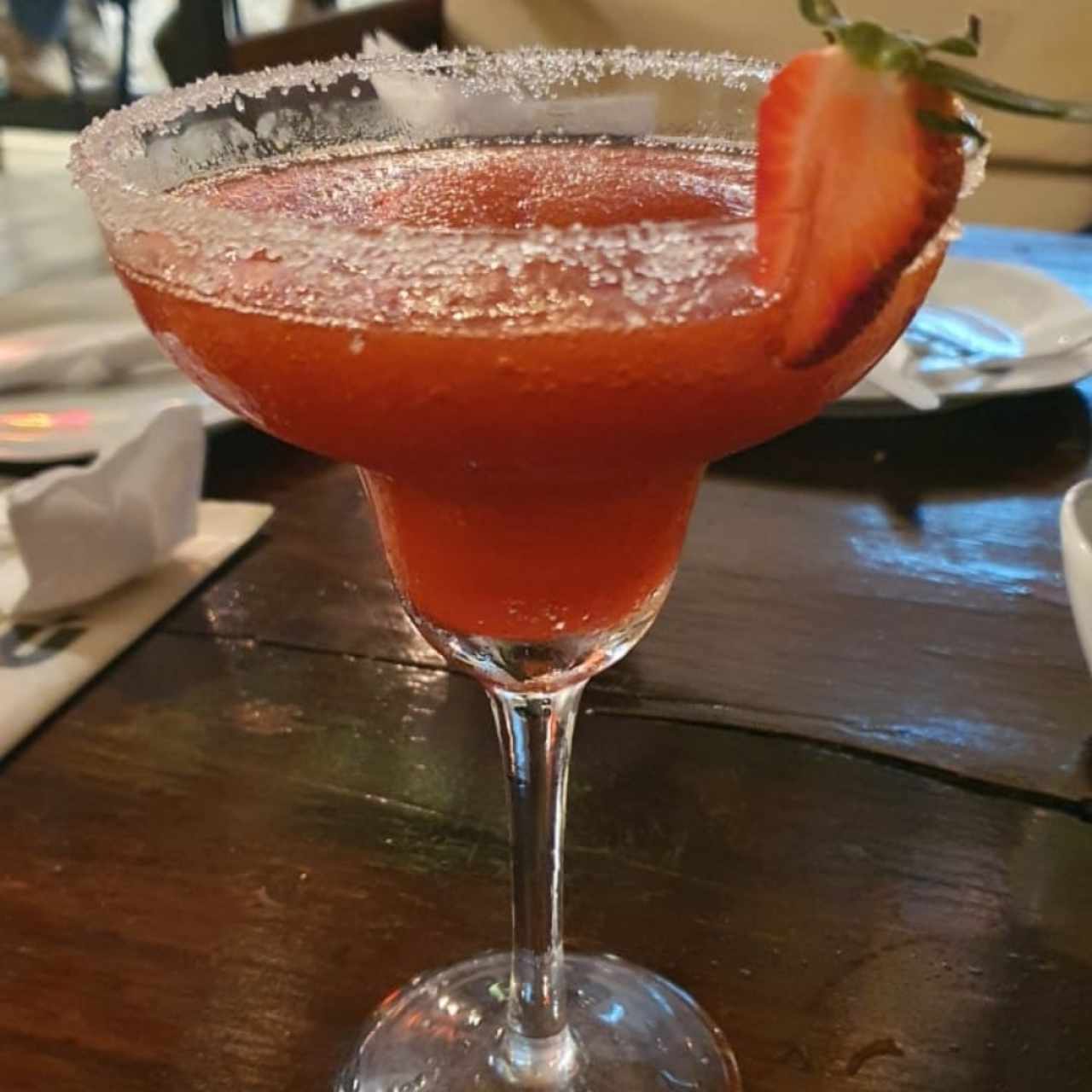 Margarita de fresa 