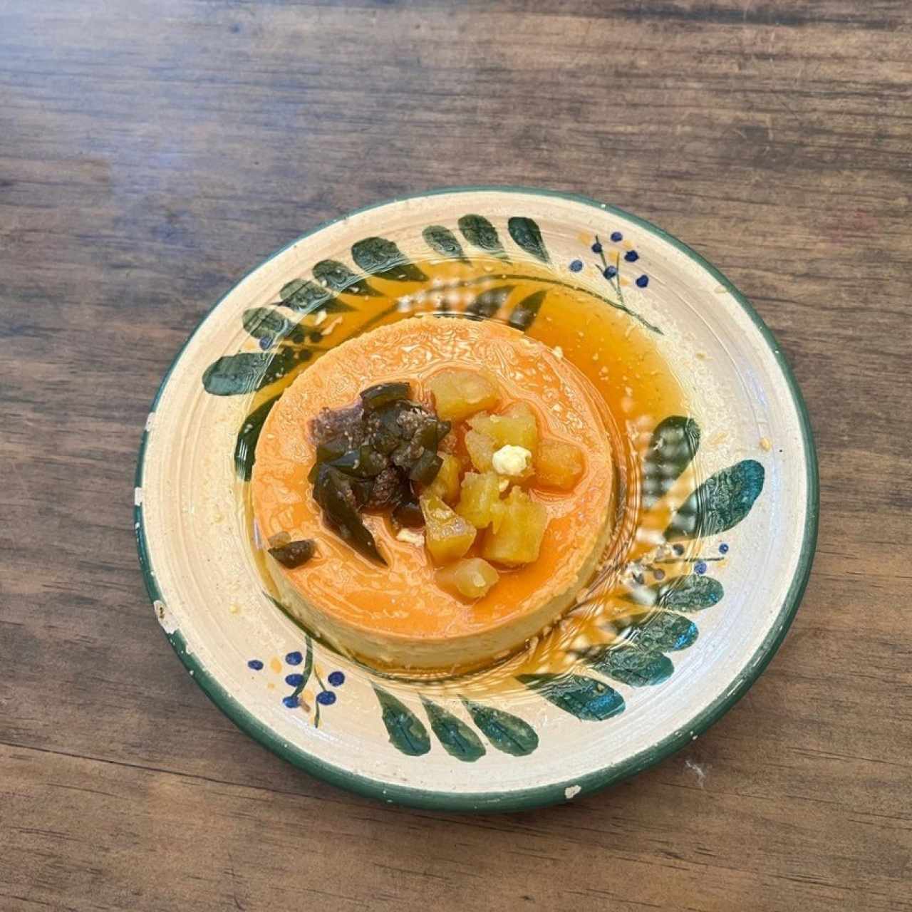 Flan antigueño 