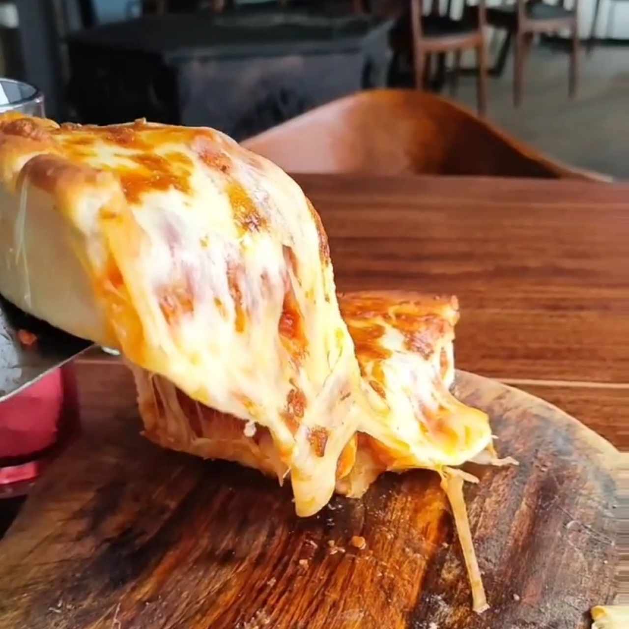 Pizza de carnes.