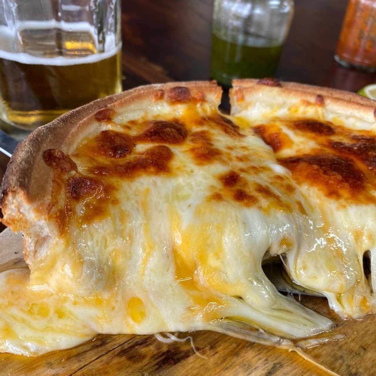 pizza de salsa blanca 