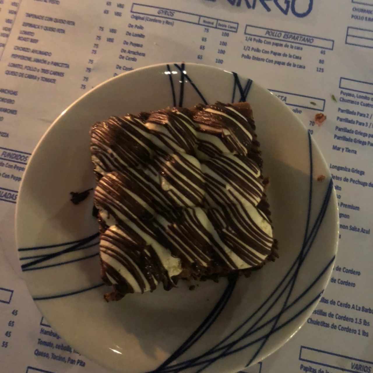cheesecake de chocolate 