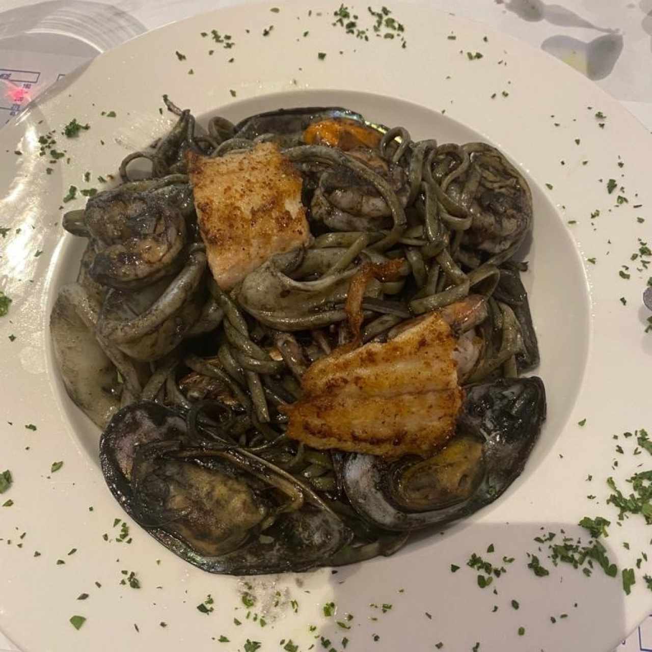 Pasta cob Mariscos