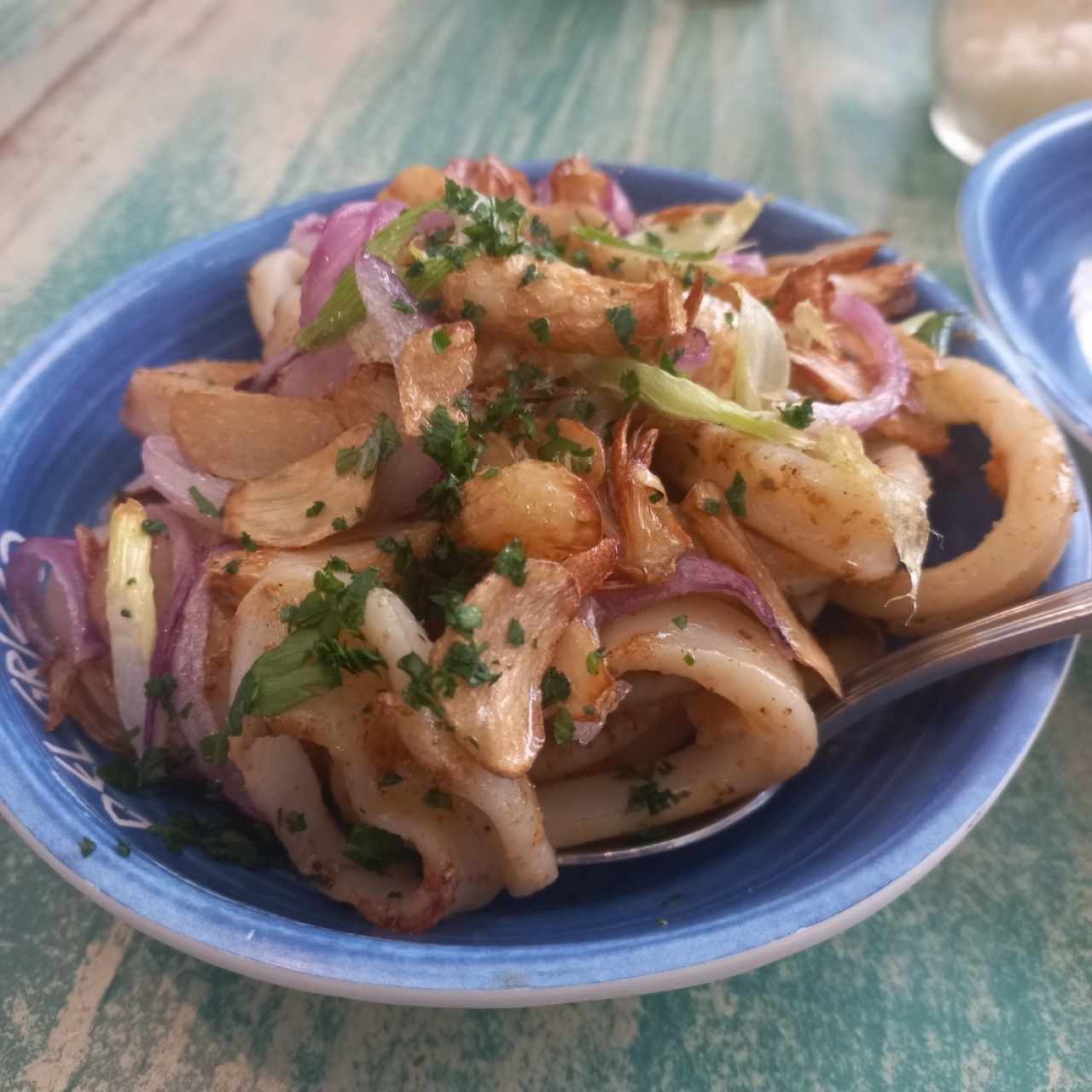Calamares al ajillo