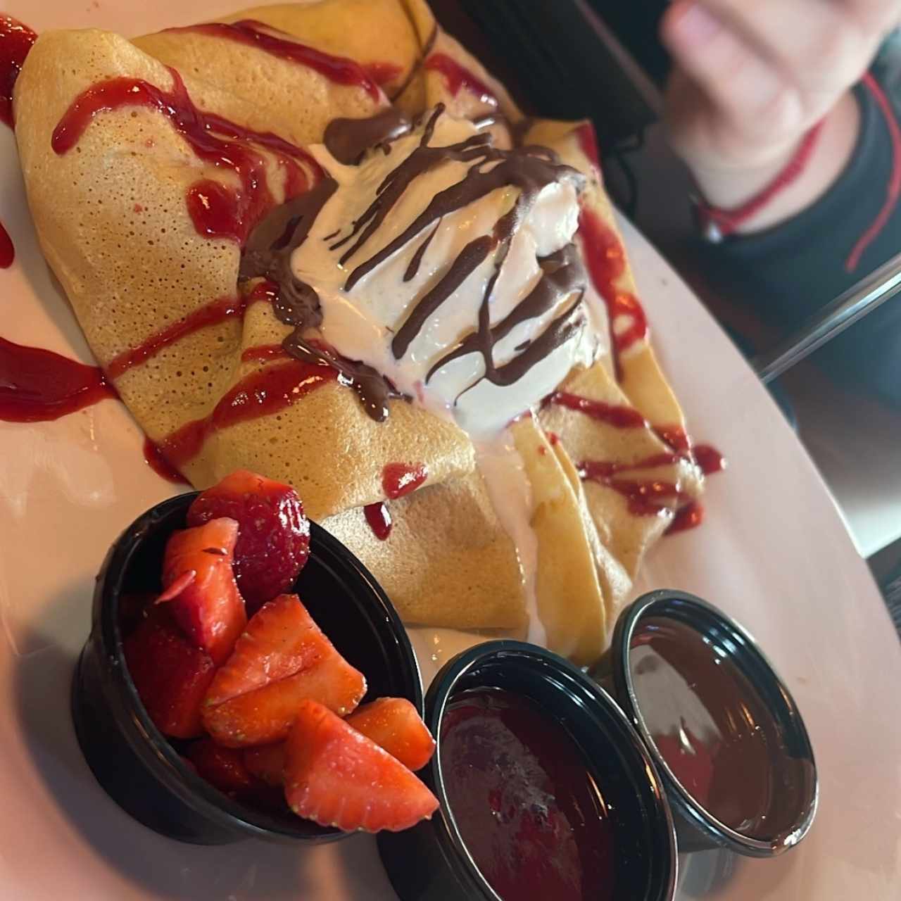 Crepa de chessecake