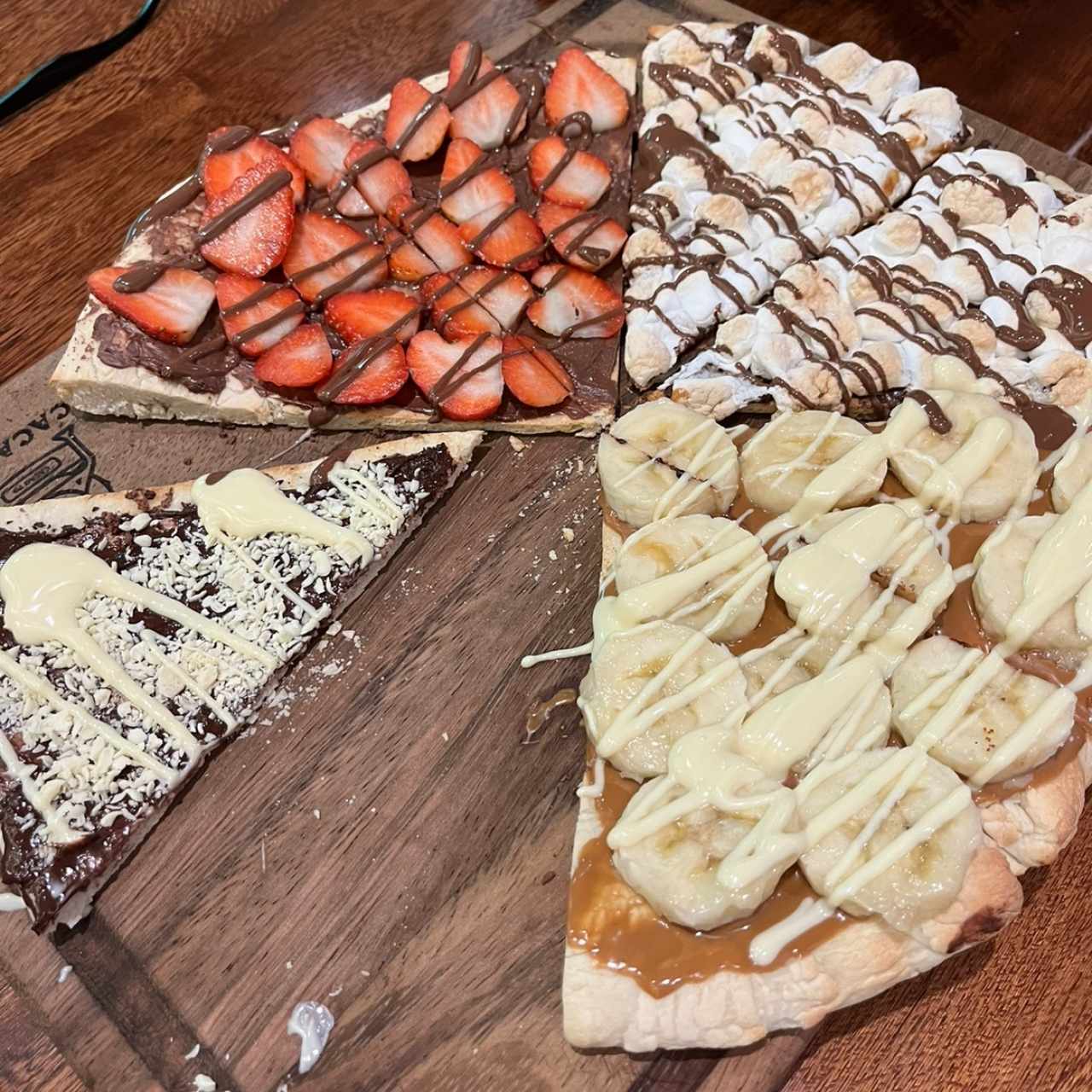 Pizza de cuatro estsciones 