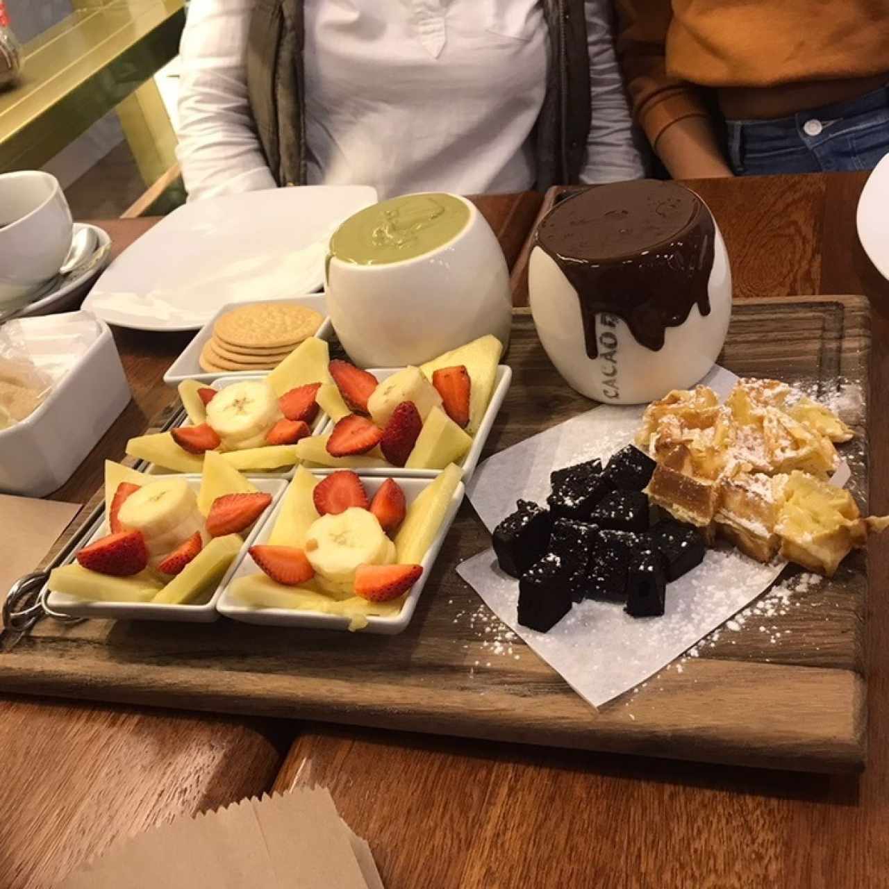 Fondue de chocolate 