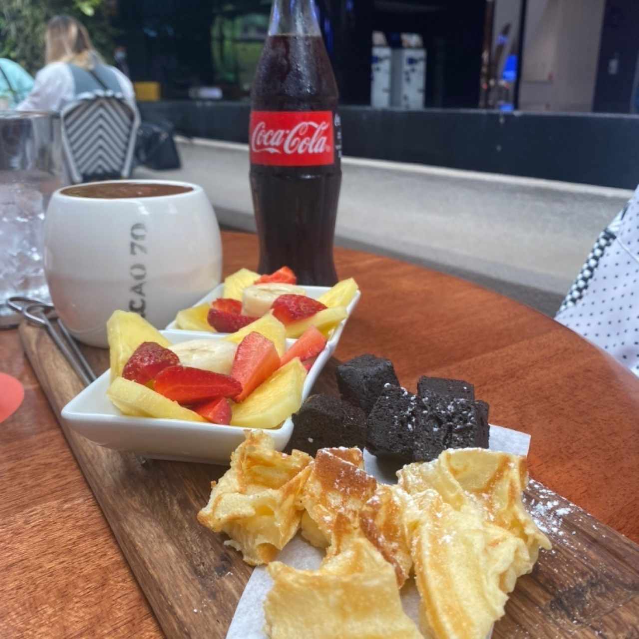 Fondue de chocolate