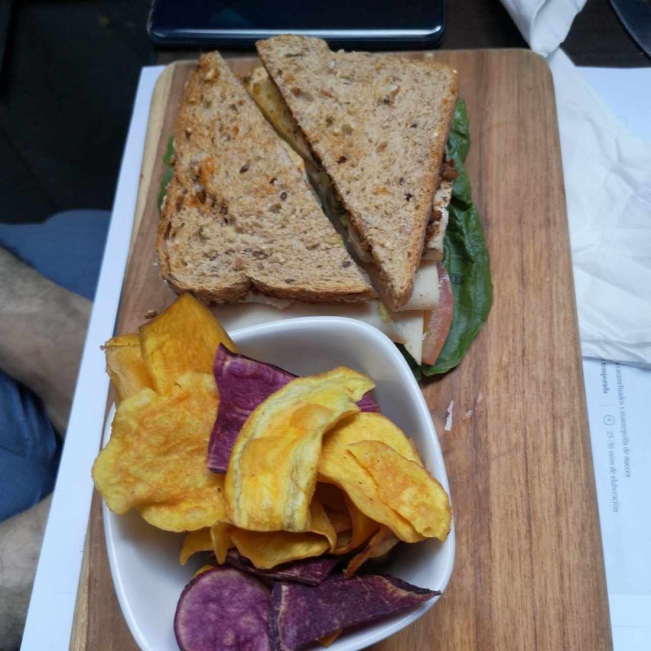 Sandwich de Pavo