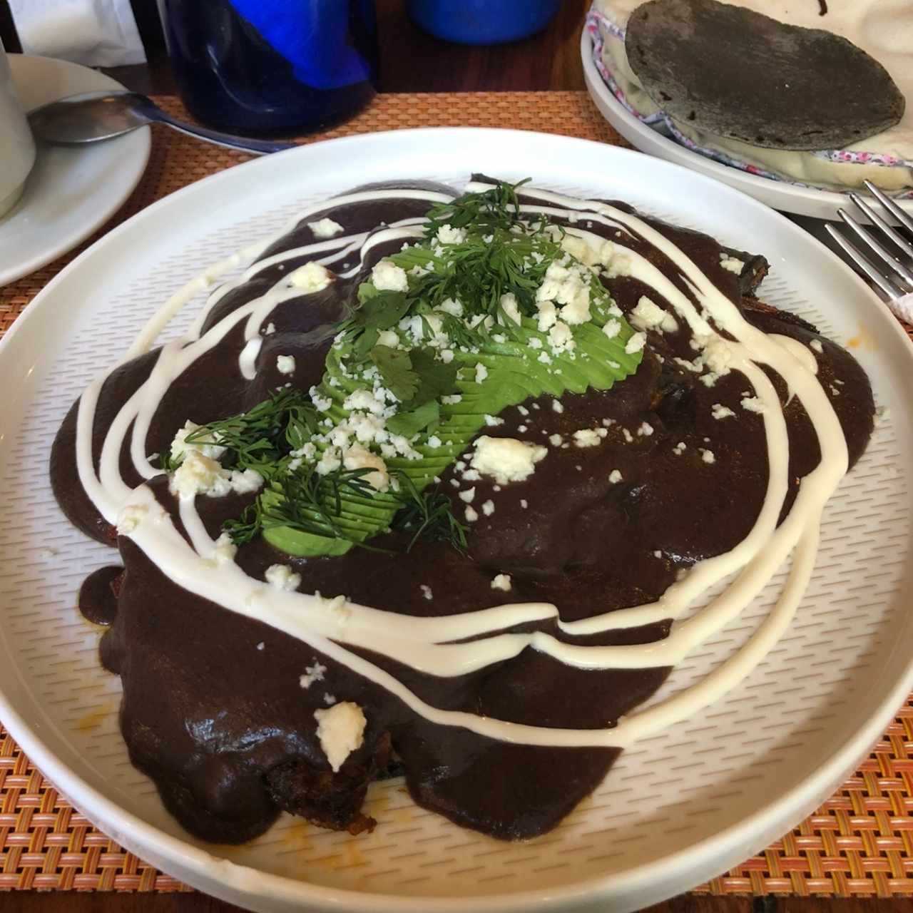 Enfrijoladas