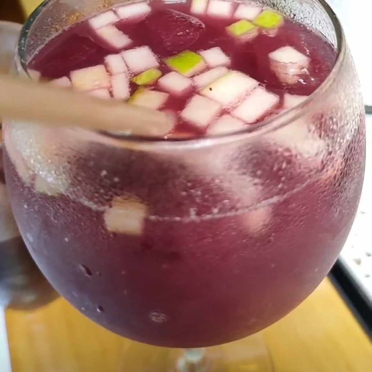 Sangría tinta 