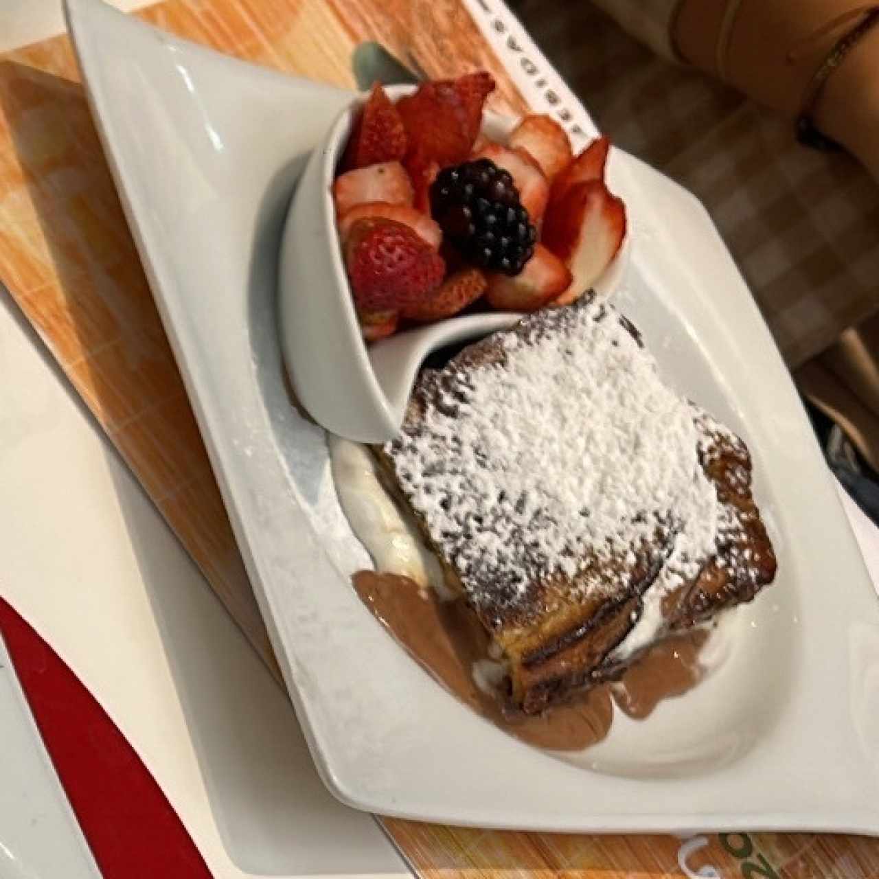 Tostadas francesa de nutella 