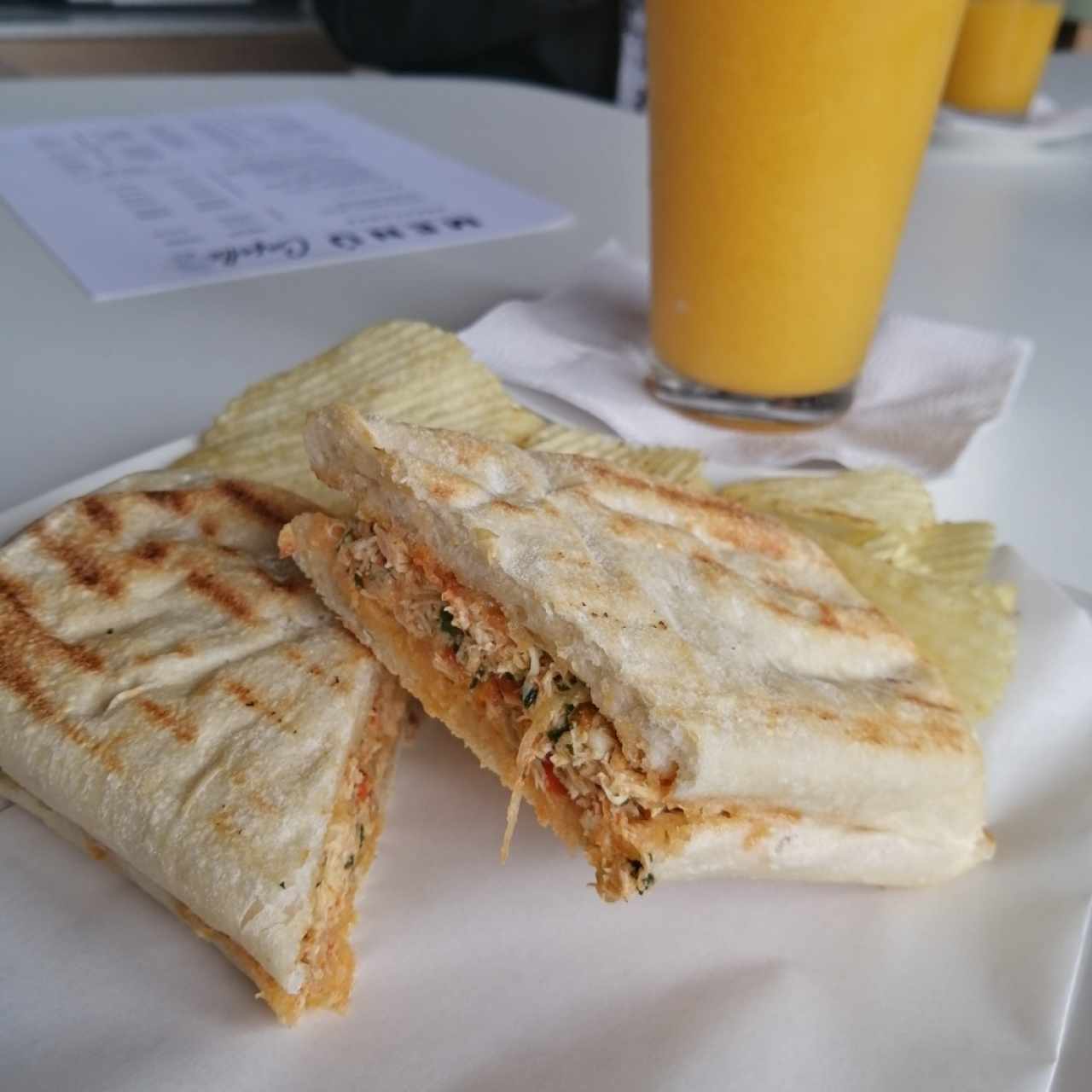 Panini de pollo 