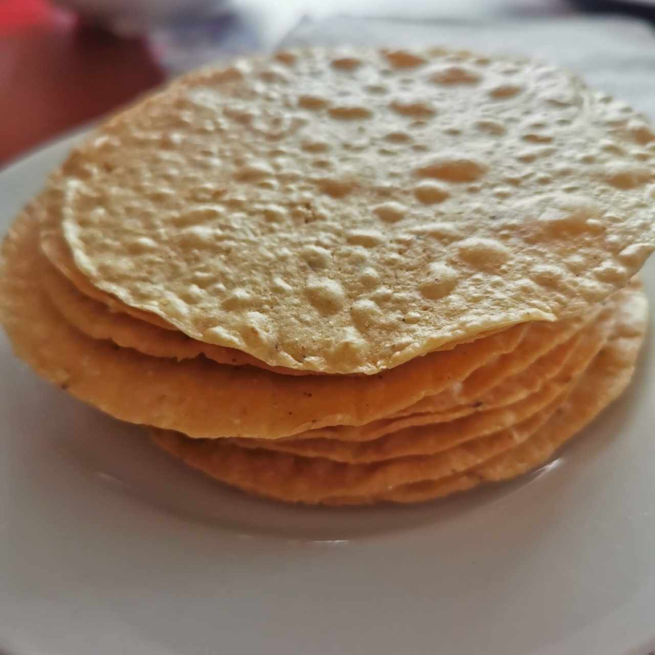 Tostadas de maíz 