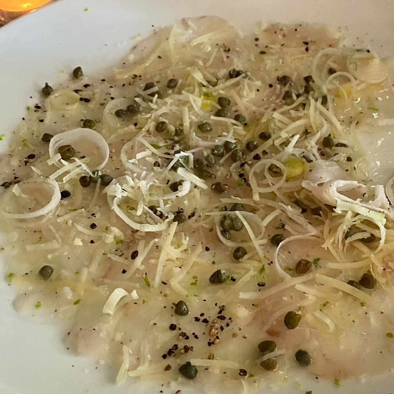 Carpaccio de Róbalo