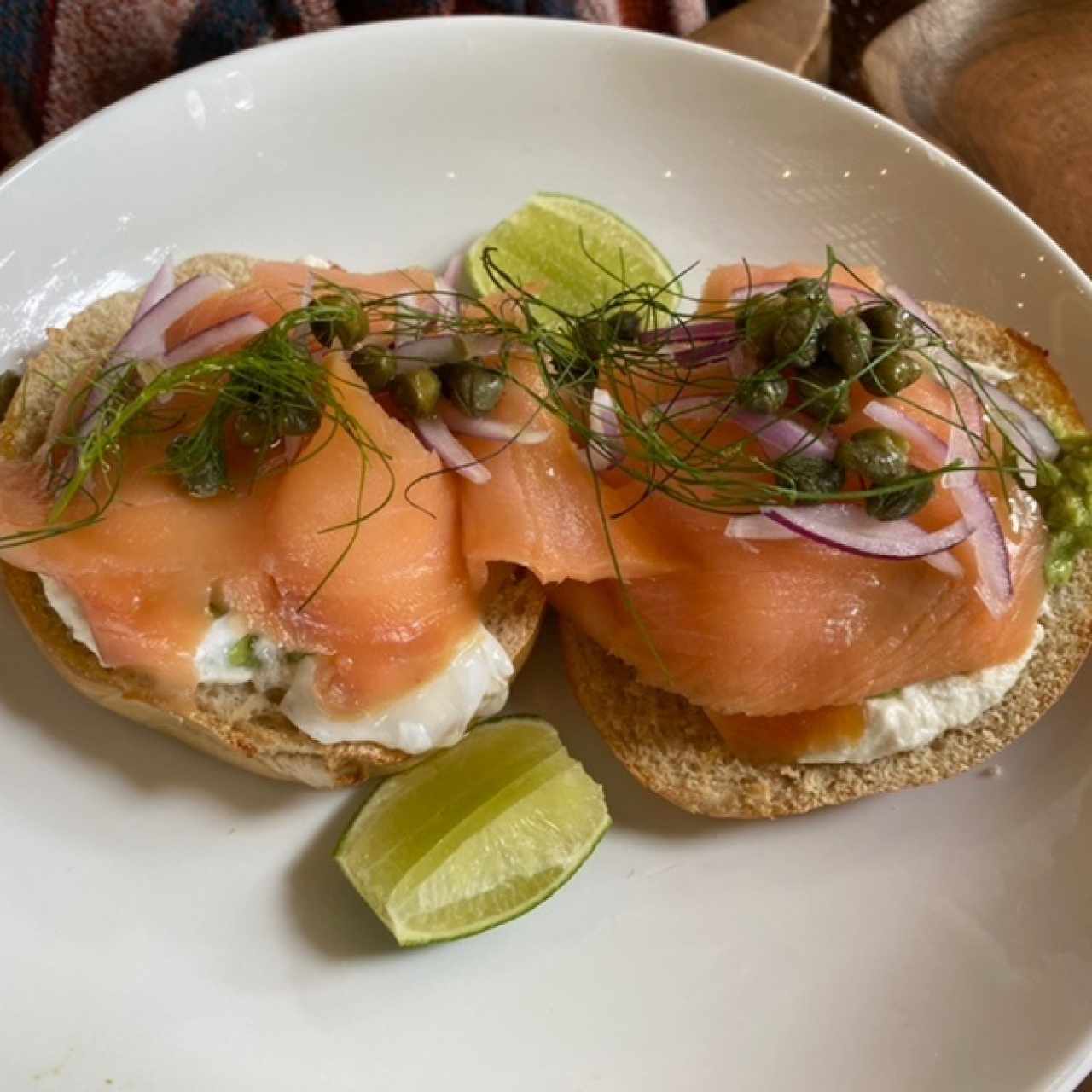 Bagel de Salmon