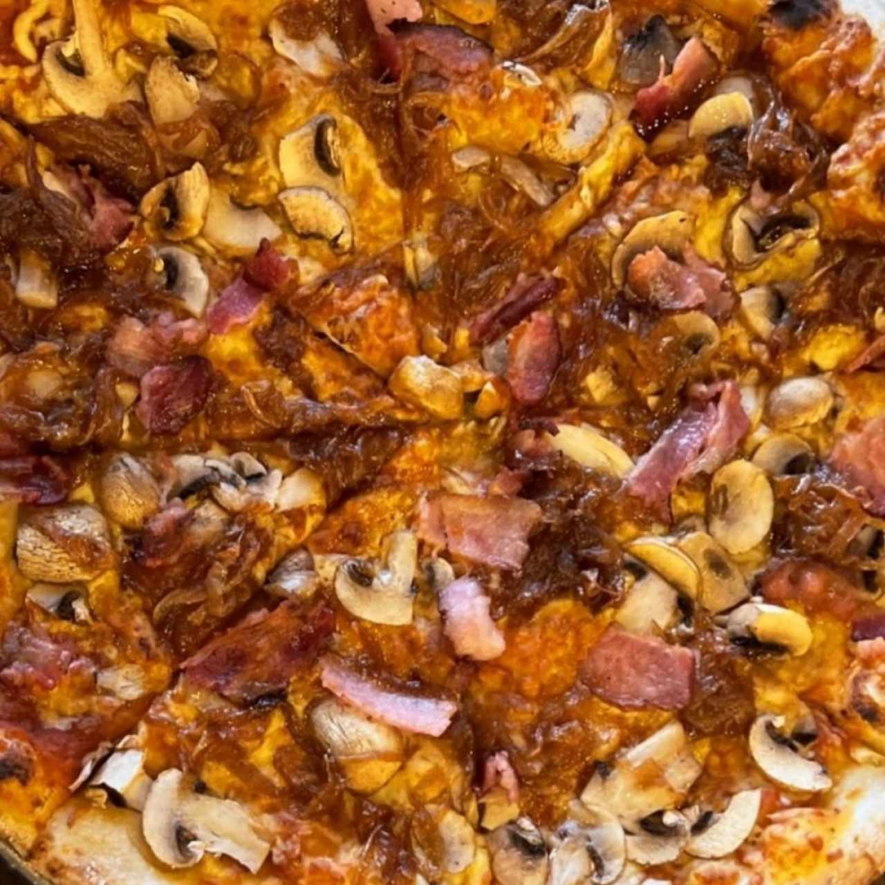 pizza champiñones 