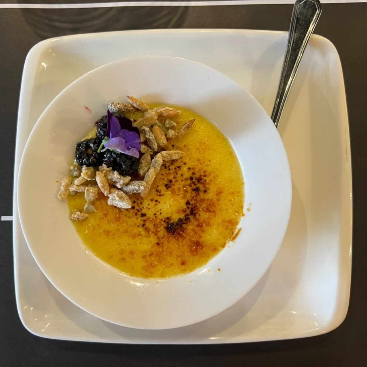 Créme Brulée de Chocolate Blanco