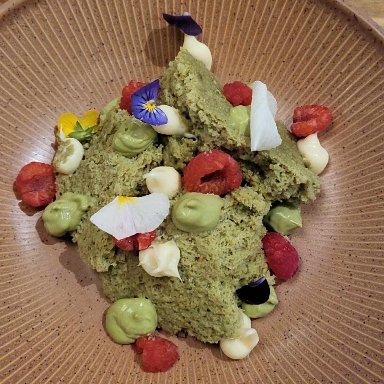 Bizcocho de Matcha 