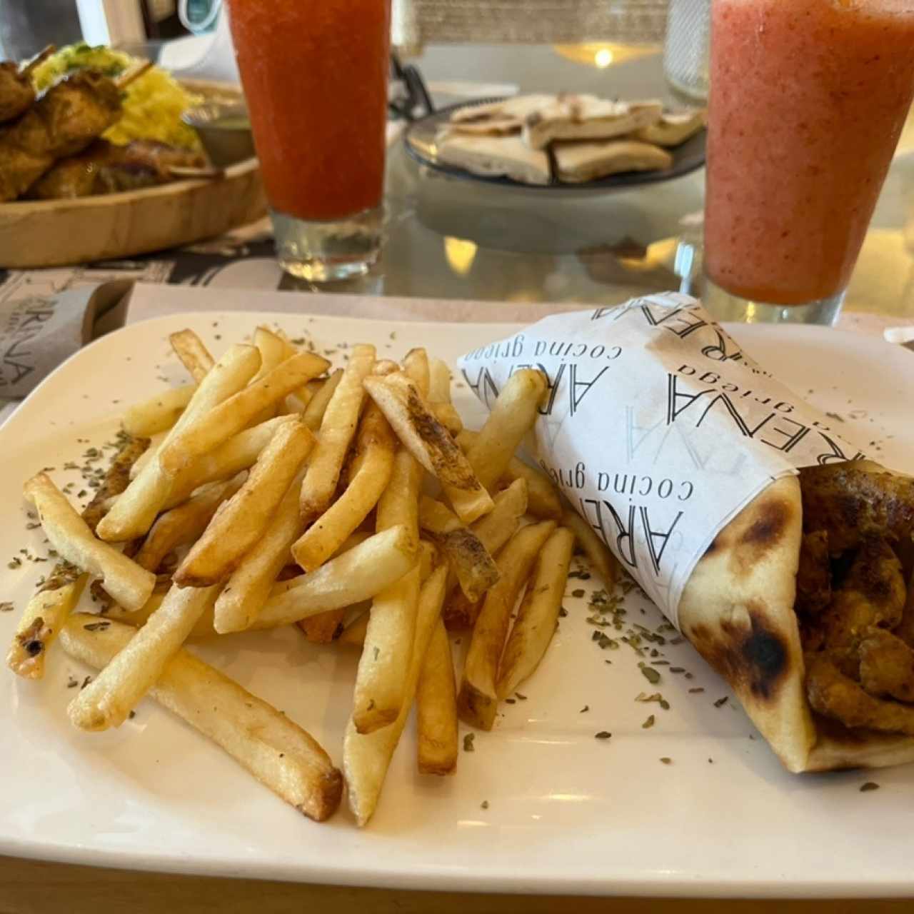 Gyro de pollo 