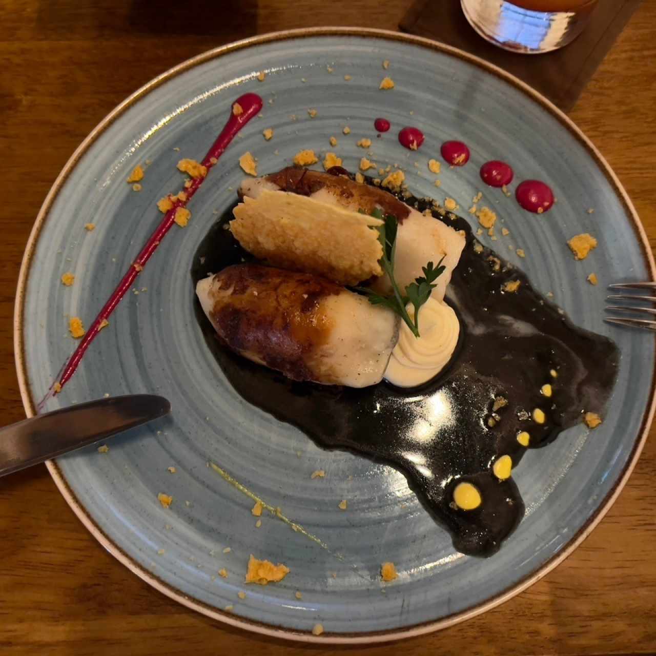 Calamares con Camarón Queso 