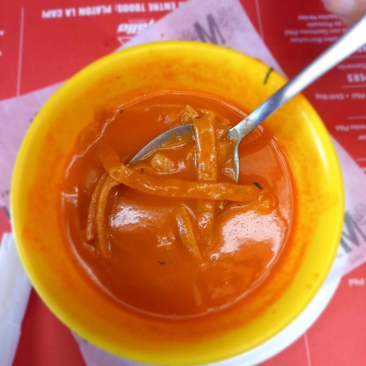 sopa azteca