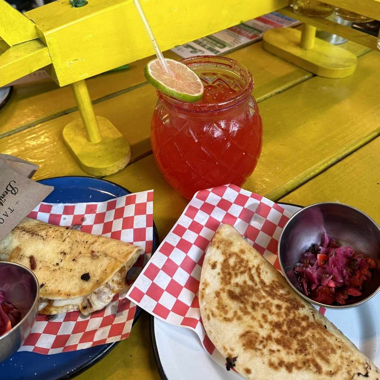 Gringa de Pastor. Bebida La Paloma