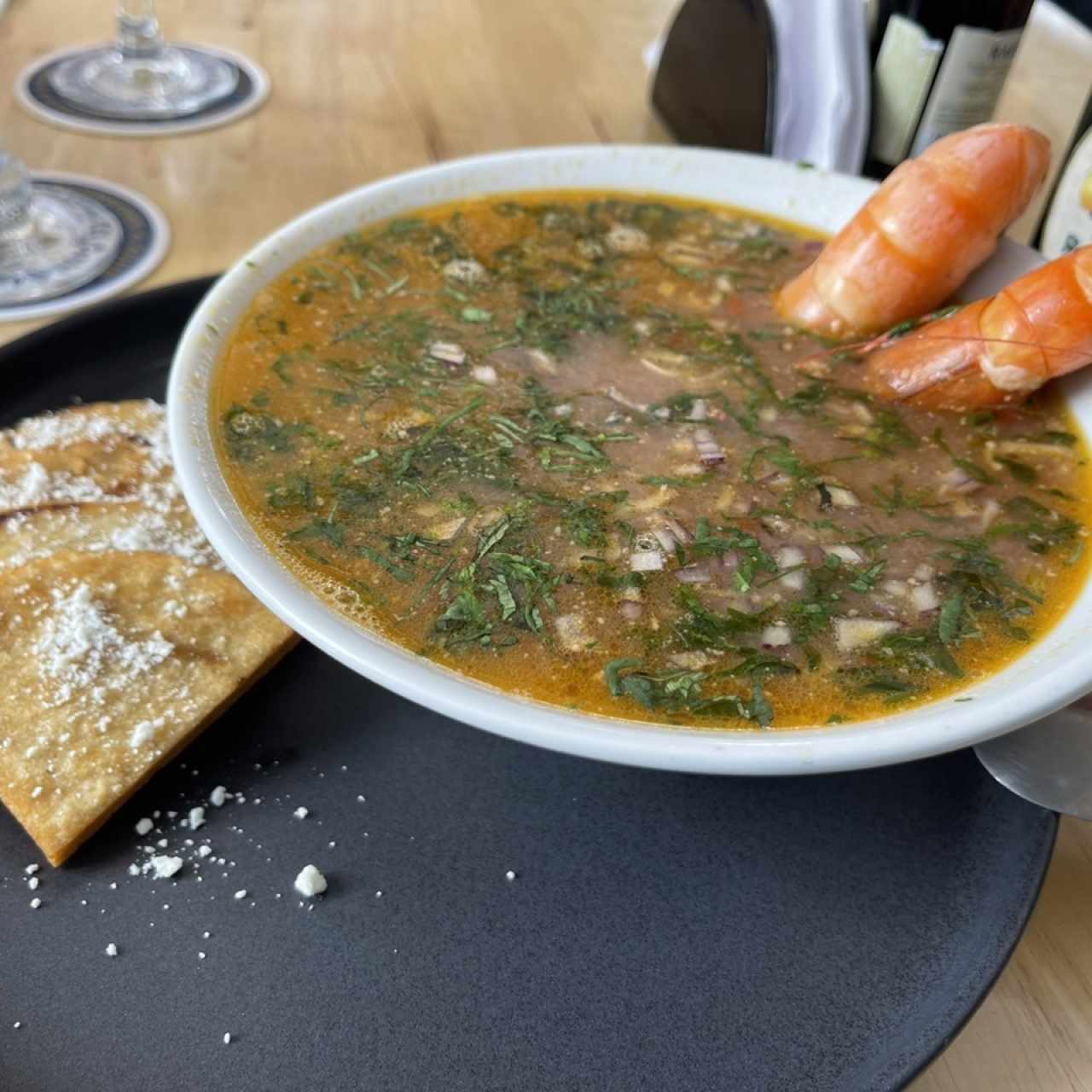 Caldo de Mariscos