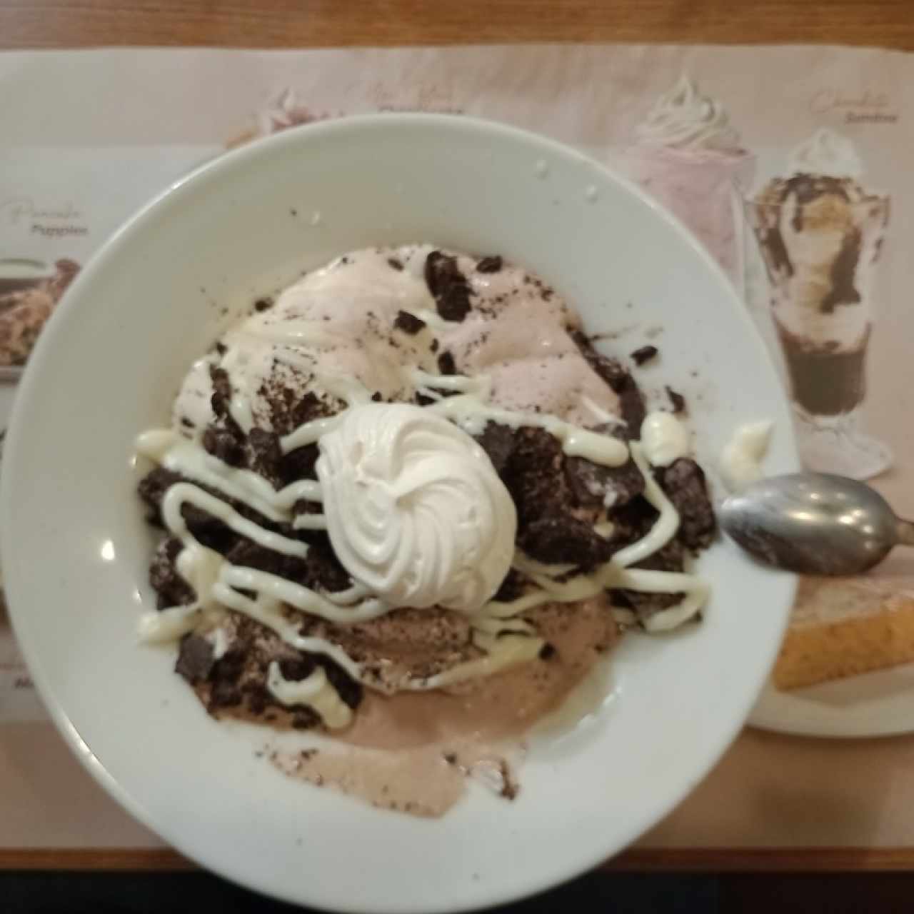 cookies and cream.