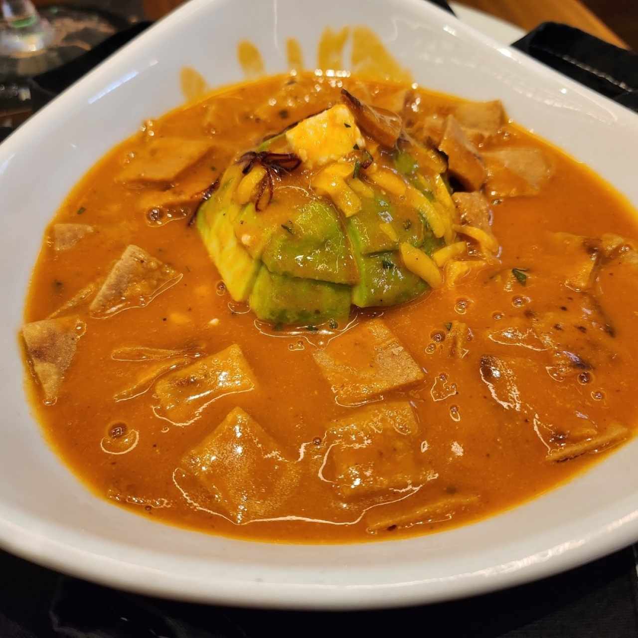 sopa azteca