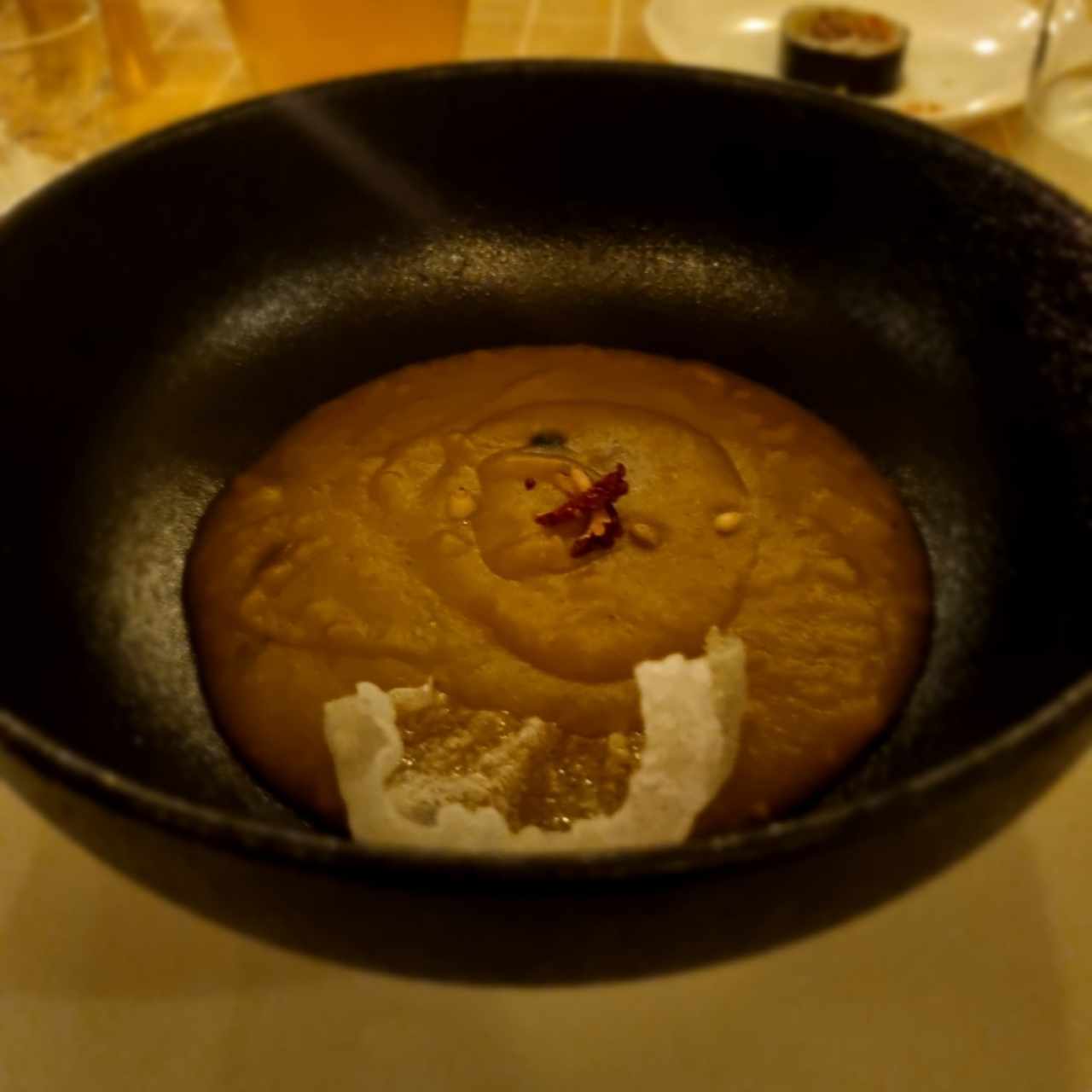 papilla de calabaza coreana