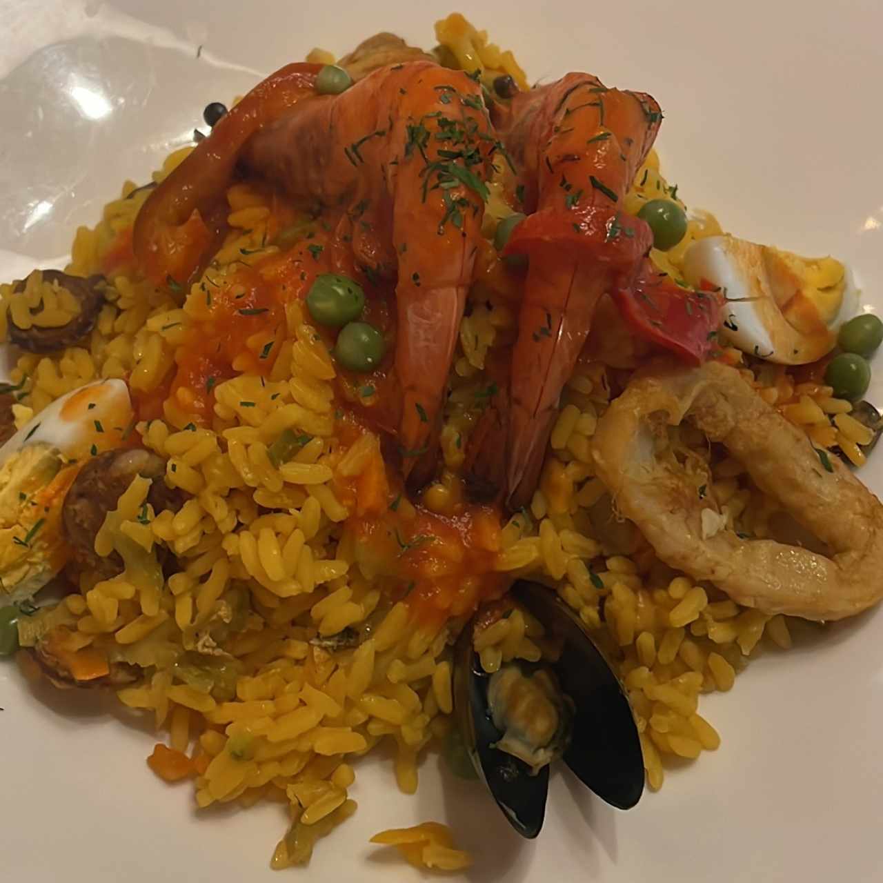 Paella mixta