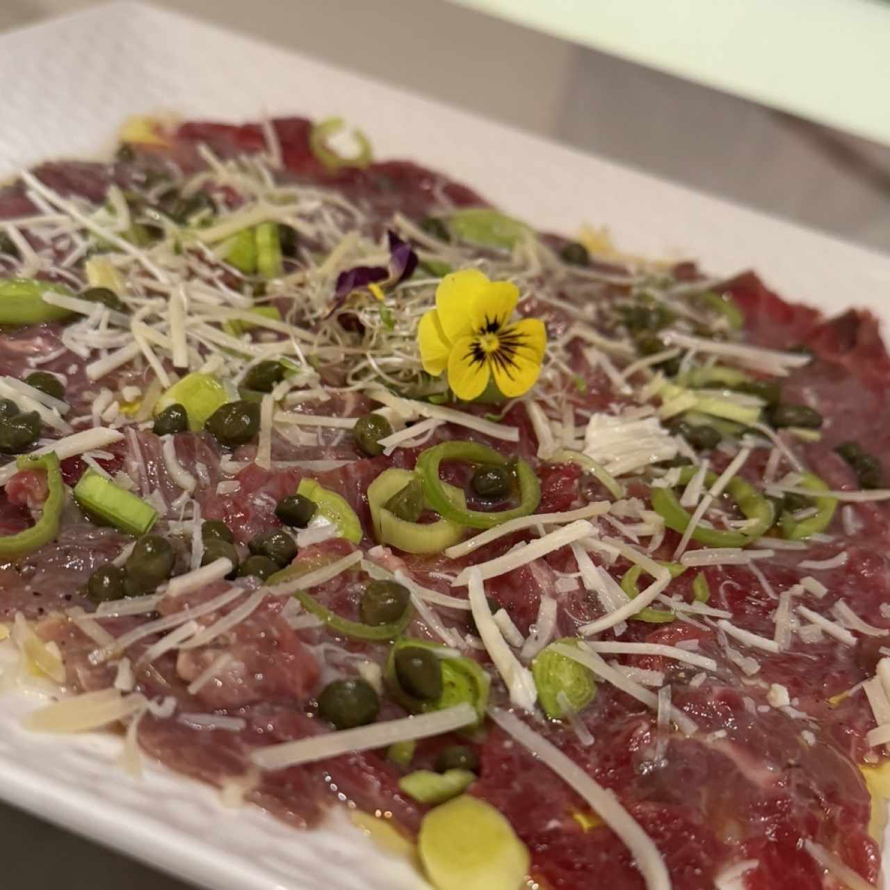 Carpaccio de lomito 